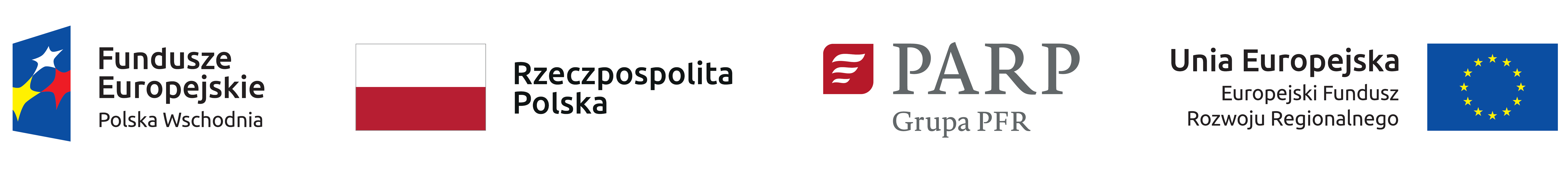 zestaw nowych logotypów unijnych